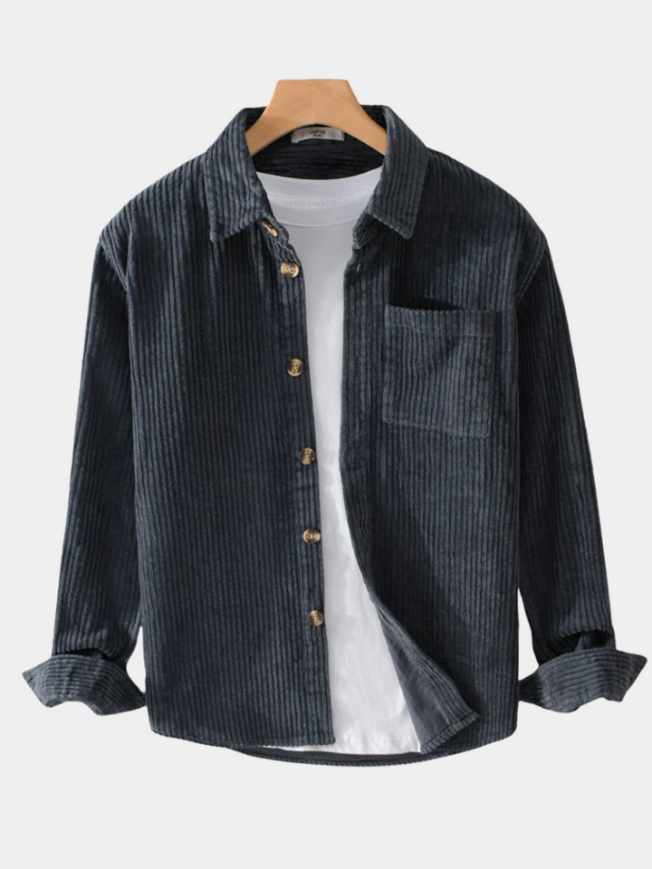 Solan | Chemise en velours côtelé