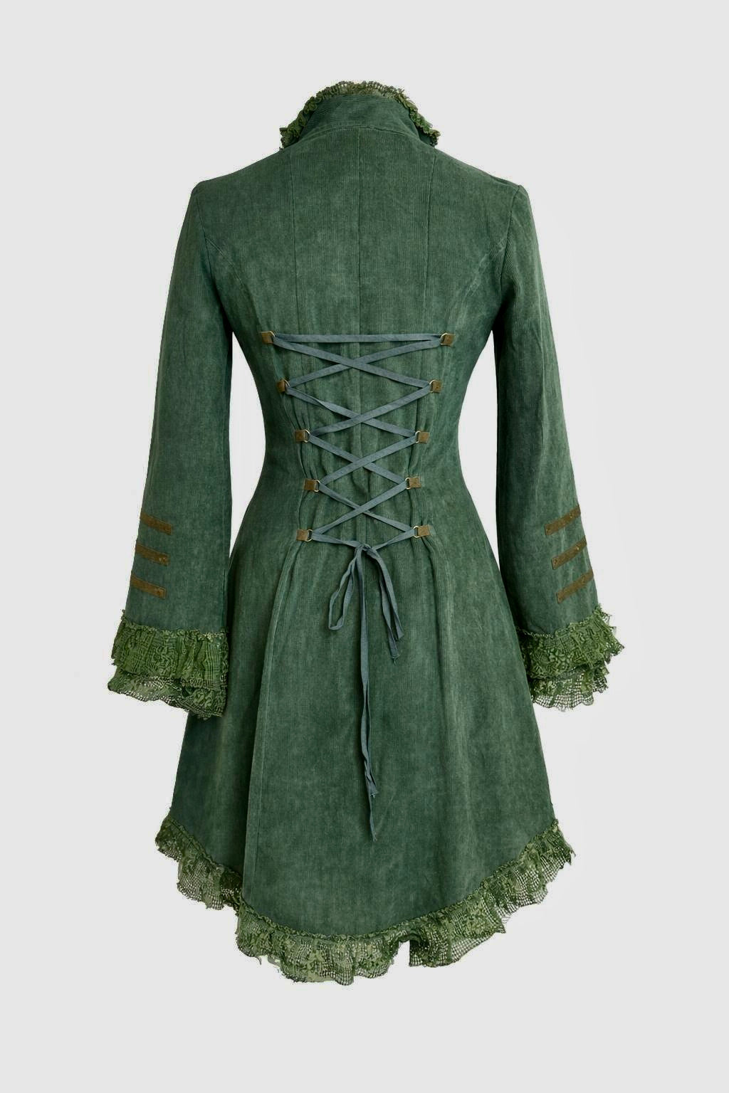 Veste Bohémienne Fée Verte