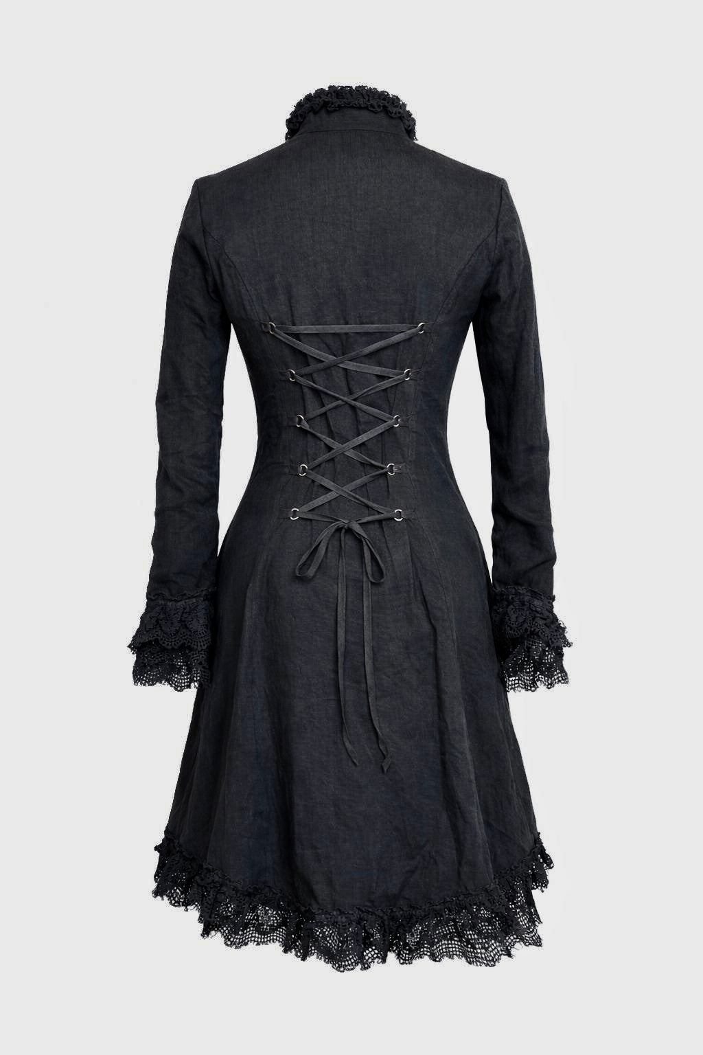 Veste Fairy Bohemian noire