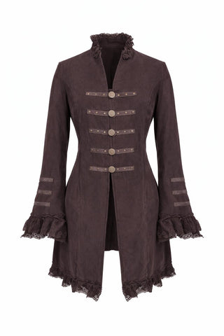 Veste Bohémienne Fée Brun