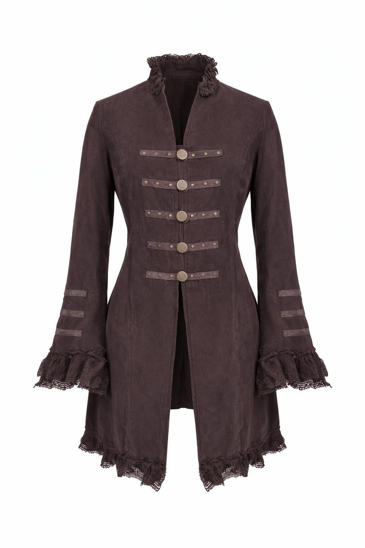 Veste Bohémienne Fée Brun