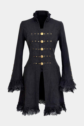 Veste Fairy Bohemian noire