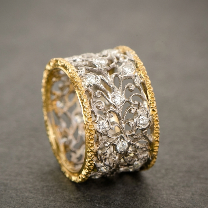 Bague Ivy Zircon Raffinée