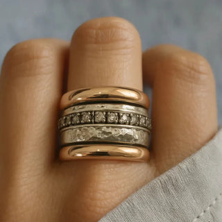 Bague en Or et Argent Héritage Audacieuse