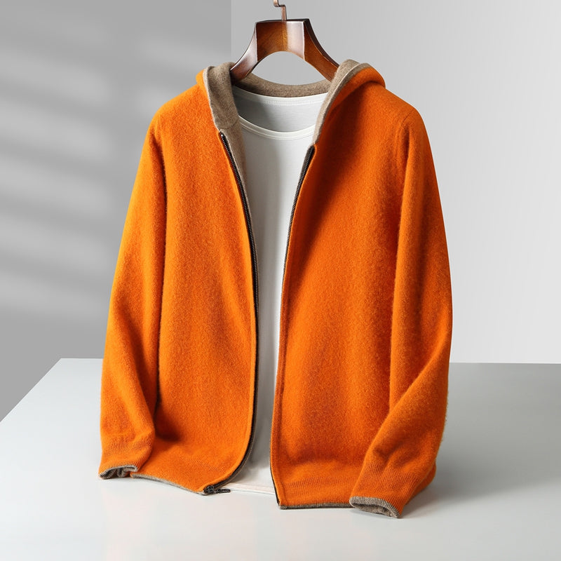 Fiona | Hoodie Réversible en Laine