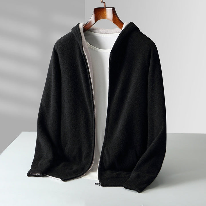 Fiona | Hoodie Réversible en Laine