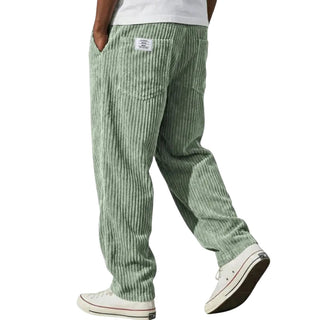 Pantalon en velours côtelé d'inspiration vintage