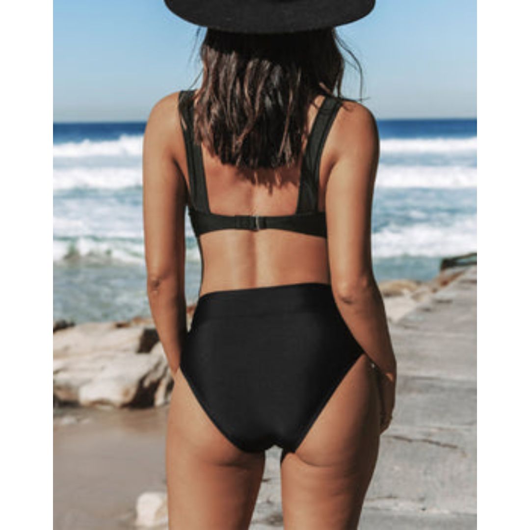 NOA | Ensemble de Bikini Taille Haute