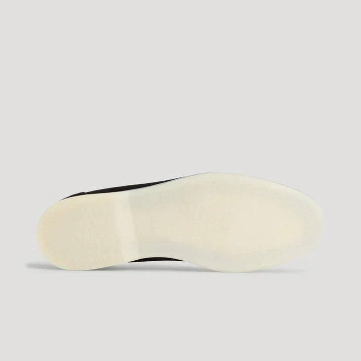 Élégants mocassins en daim