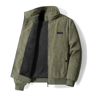 Laurent | Veste en velours côtelé doublée polaire