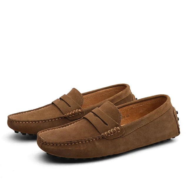 Mocassins Marina en cuir suédé