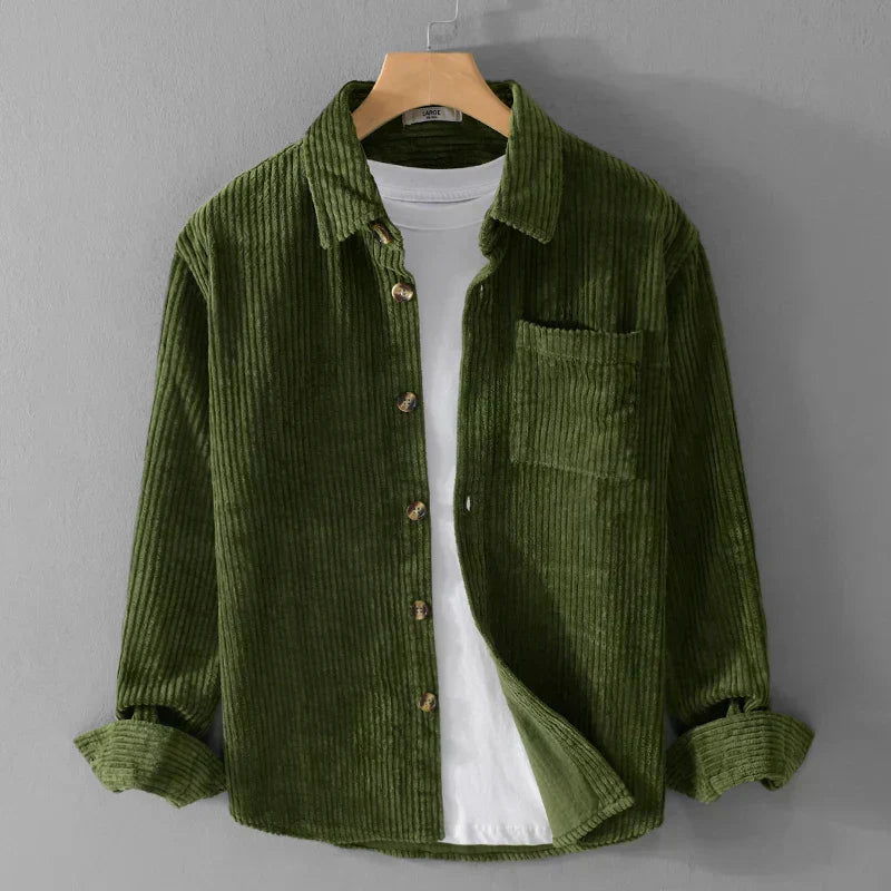 Solan | Chemise en velours côtelé