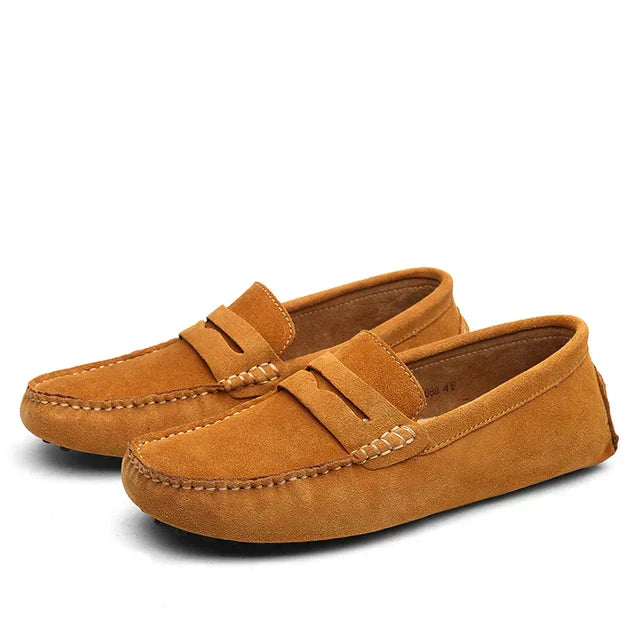 Mocassins Marina en cuir suédé