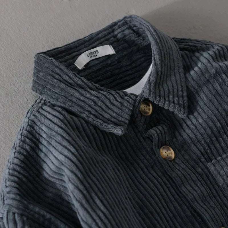 Solan | Chemise en velours côtelé