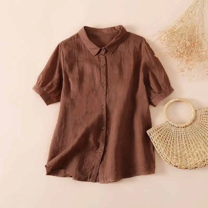 Pamela™ | Chemise Décontractée à Boutons