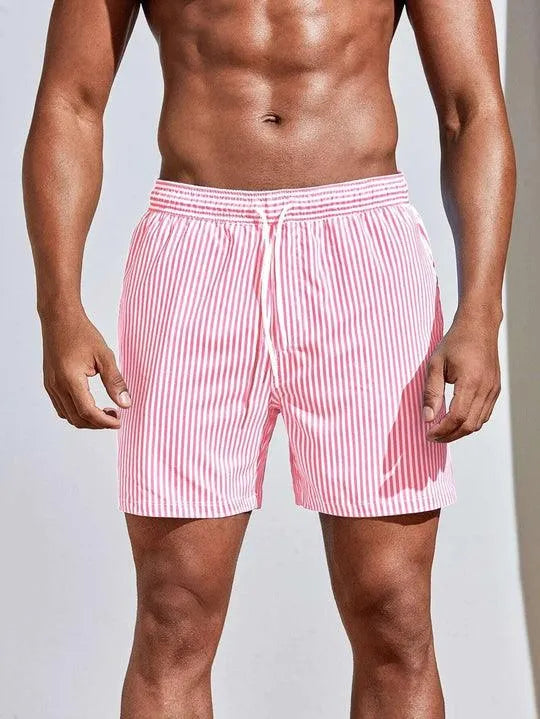 Maillot de bain à rayures élégant