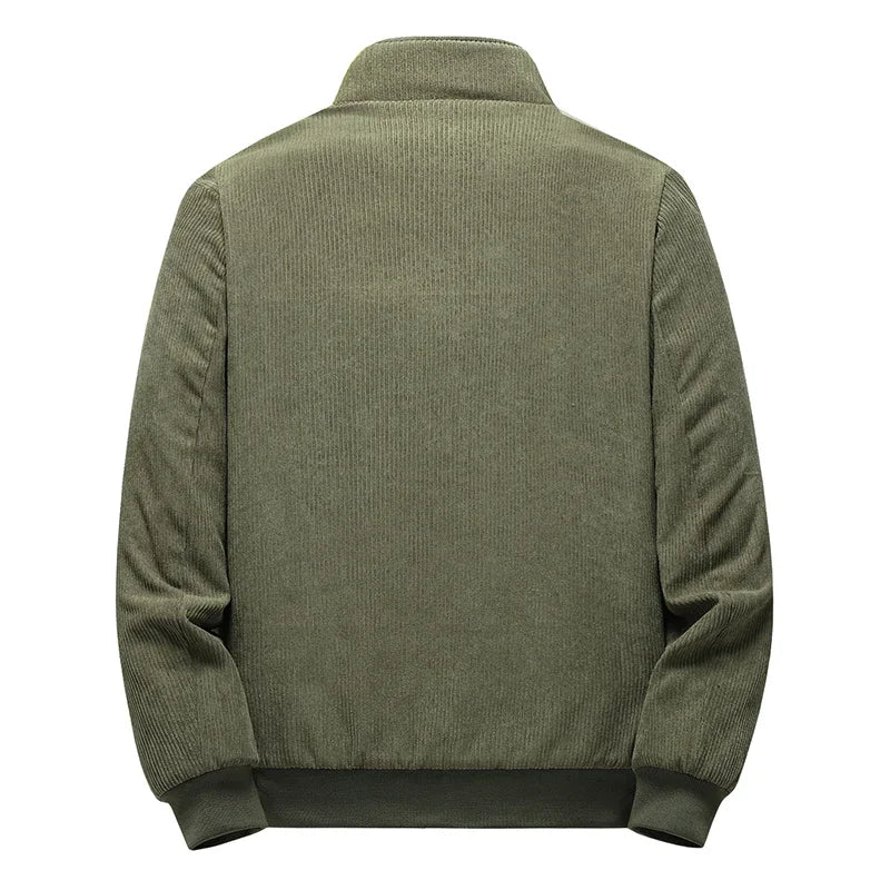 Laurent | Veste en velours côtelé doublée polaire