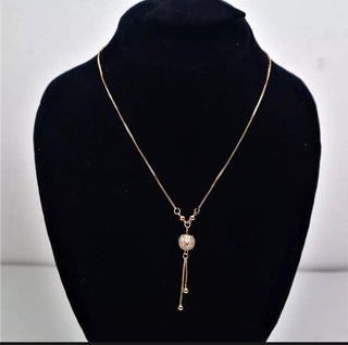 Collier Pendentif Vintage en Or