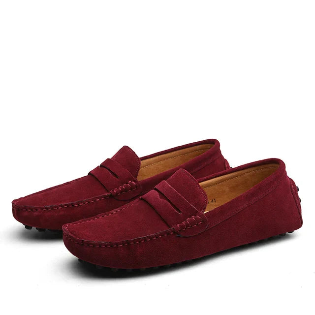 Mocassins Marina en cuir suédé
