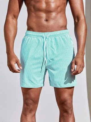 Maillot de bain à rayures élégant