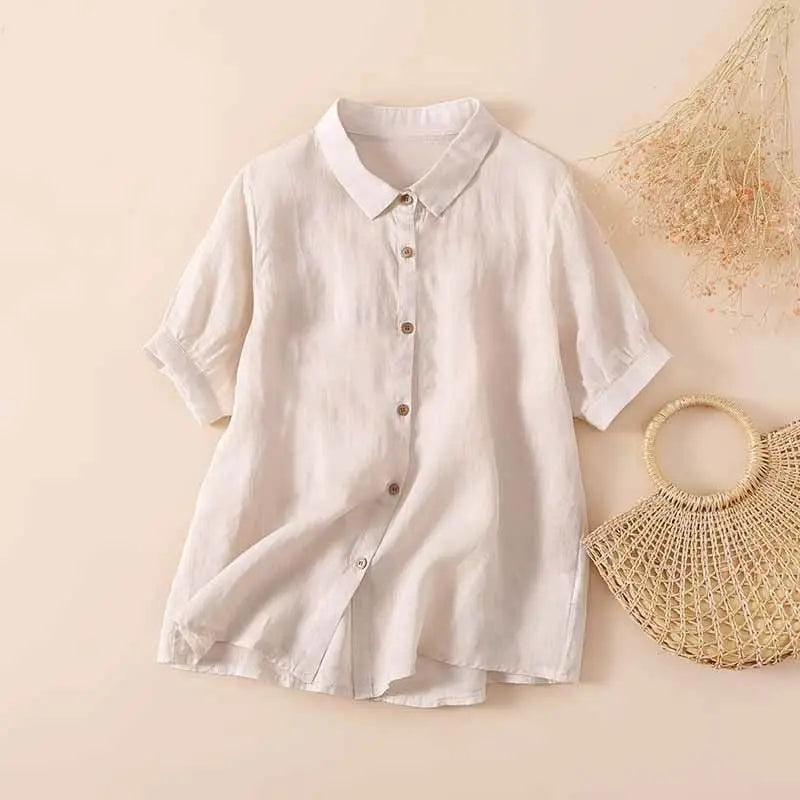 Pamela™ | Chemise Décontractée à Boutons