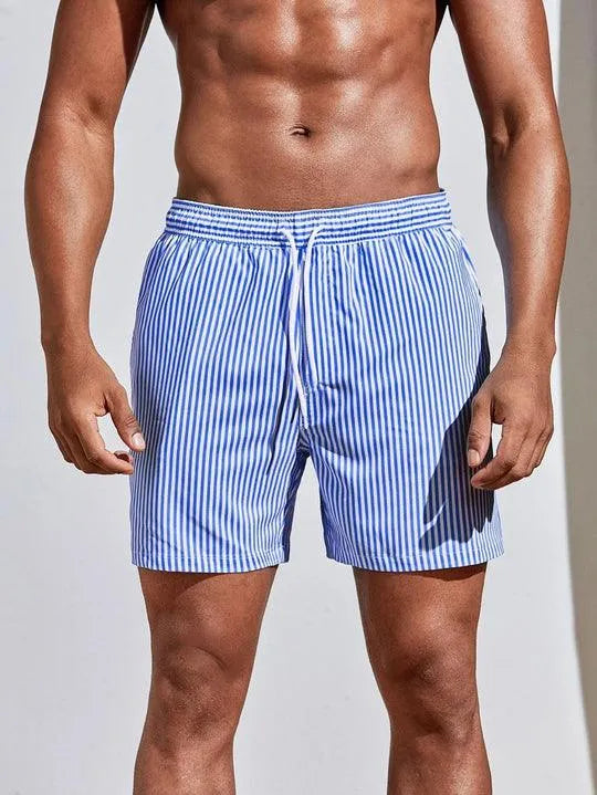 Maillot de bain à rayures élégant