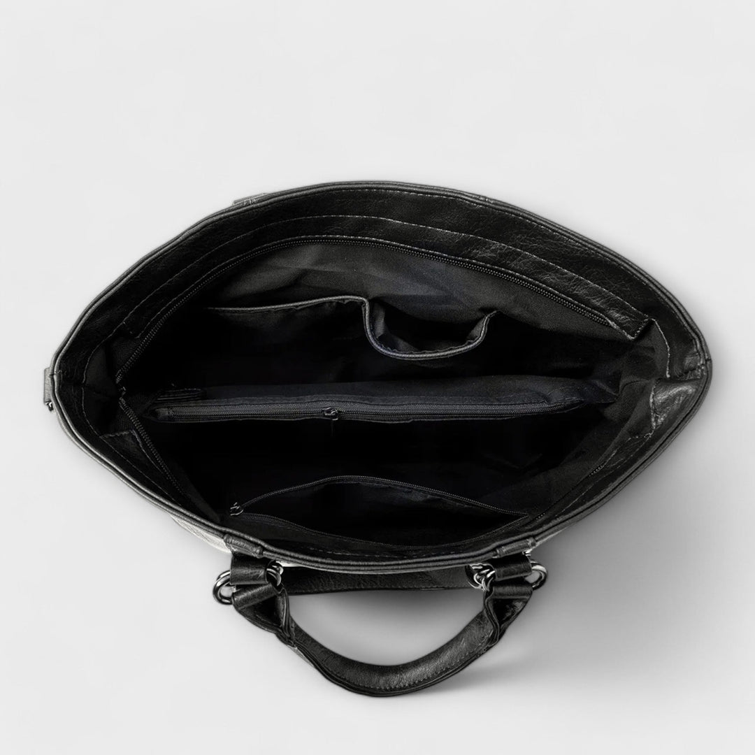 Olívia - Grand sac à main en cuir