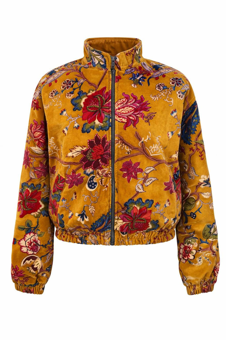 Velvet Rebel Jas Oker Jaune