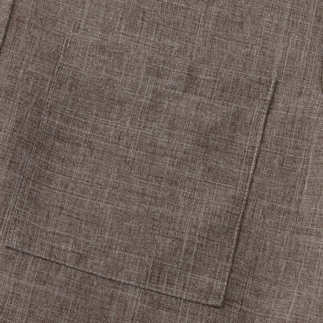 Marius | Chemise à Col Mao