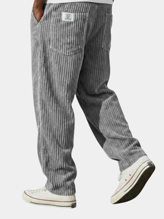 Pantalon en velours côtelé d'inspiration vintage