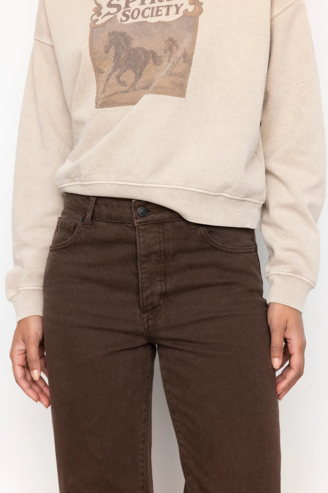 Billie Jeans Marron Foncé