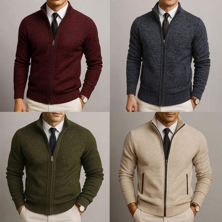 Marc | Cardigan zippé élégant