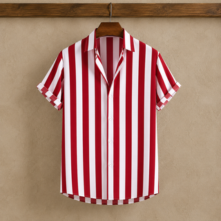 JOEY | Chemise à Manches Courtes Rayée