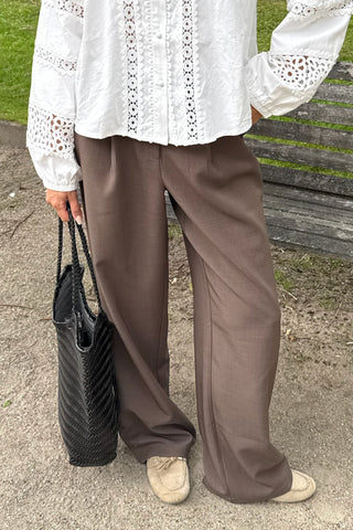 Pantalon Celina Marron Foncé