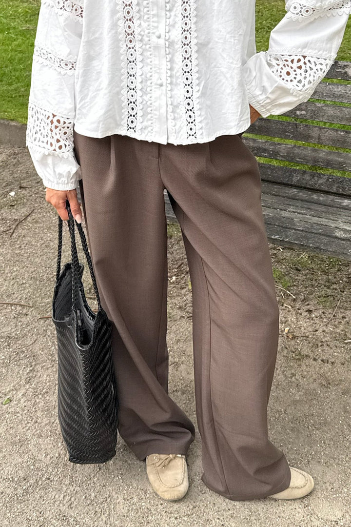 Pantalon Celina Marron Foncé