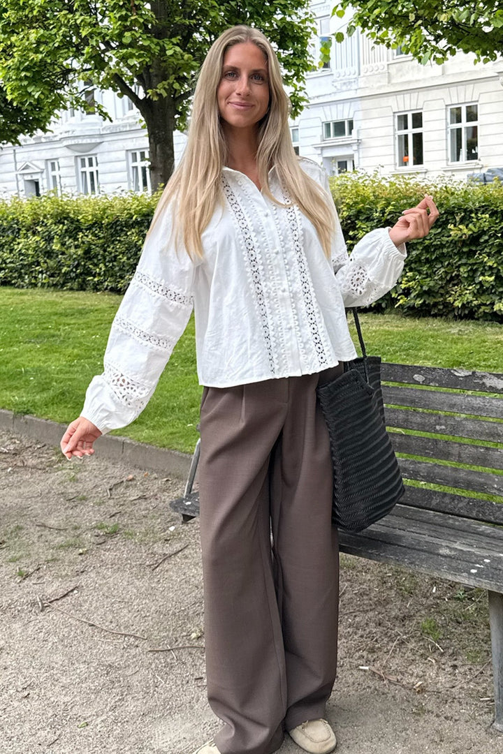 Pantalon Celina Marron Foncé