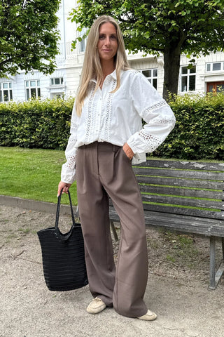 Pantalon Celina Marron Foncé