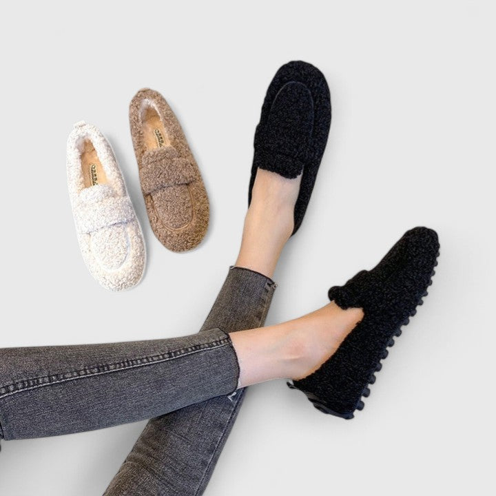 Chaussons chauds au design élégant