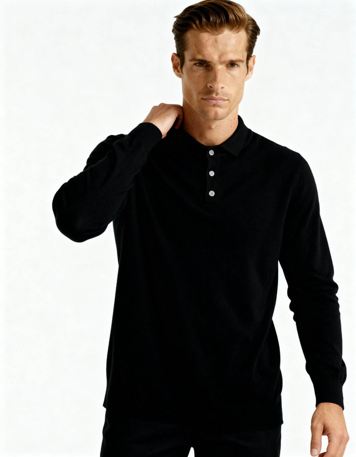 Polo 100 % cachemire