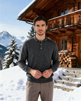 Polo 100 % cachemire