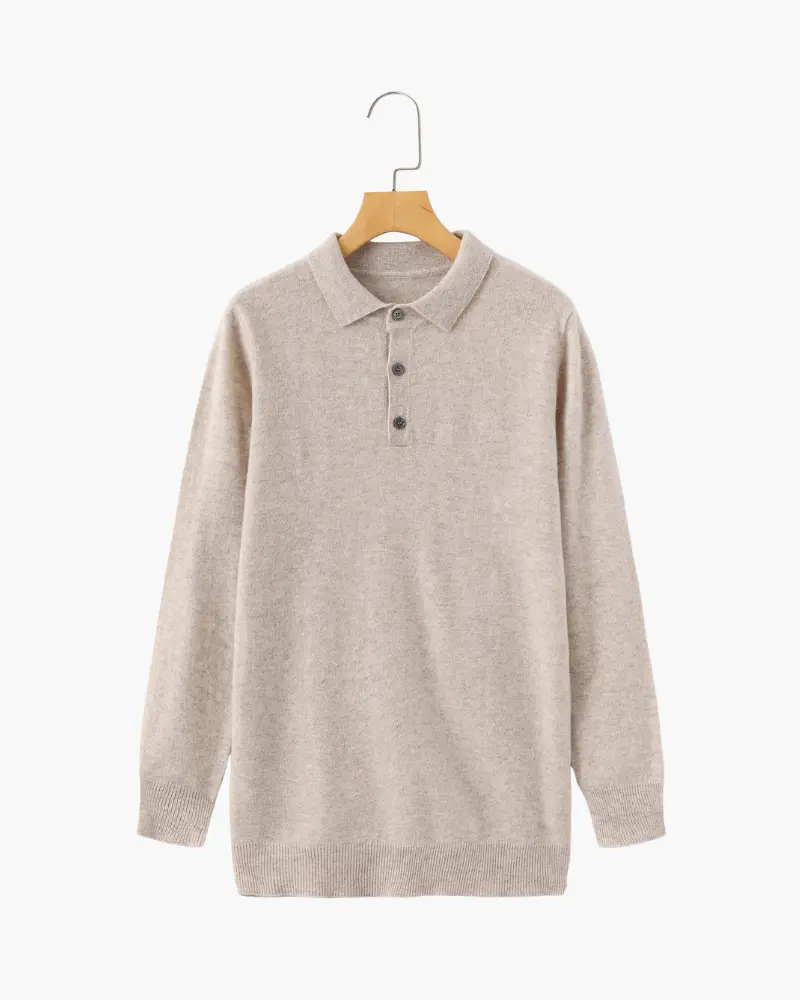 Polo 100 % cachemire