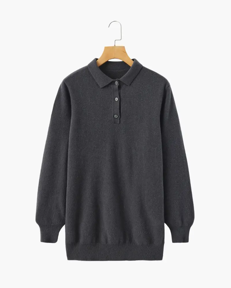 Polo 100 % cachemire