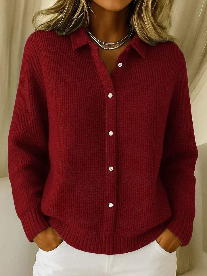 Pull et maille confortable avec col