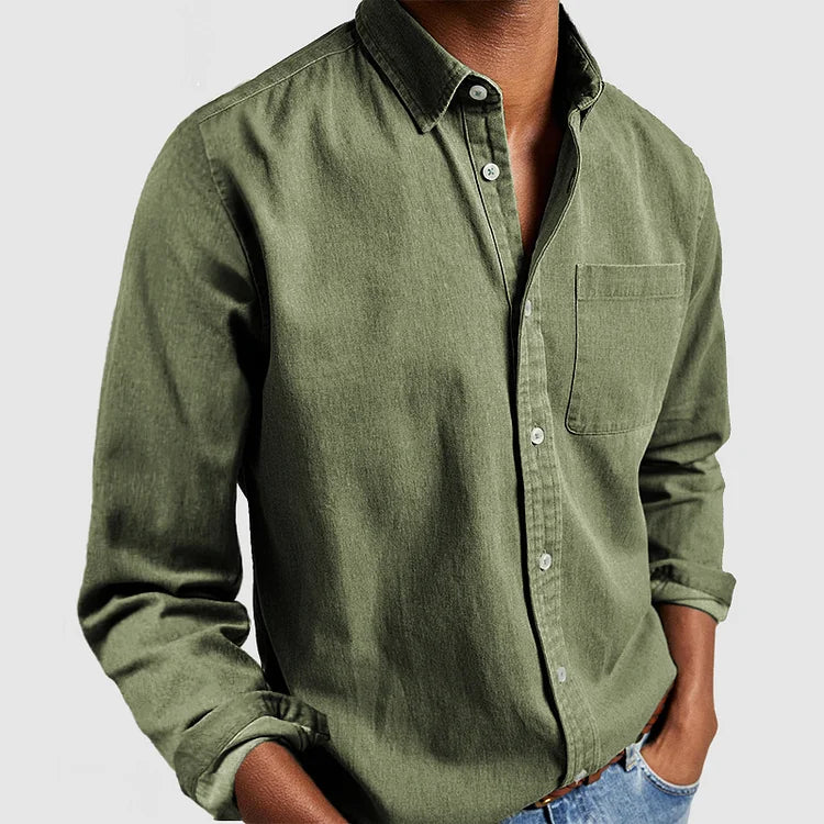 chemise en coton pour homme