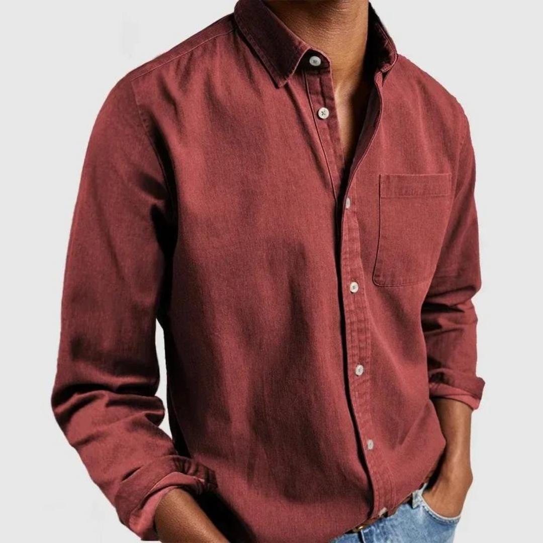 chemise en coton pour homme