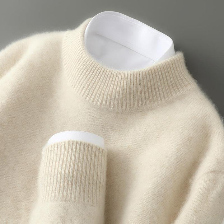 Le pull en cachemire chic