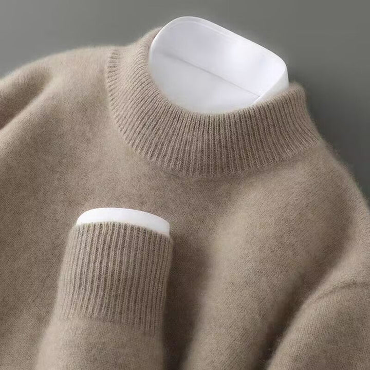 Le pull en cachemire chic