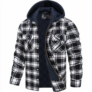 Manteau chaud pour homme en mélange de laine premium