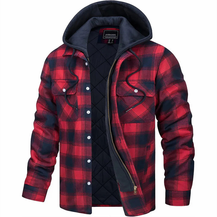 Manteau chaud pour homme en mélange de laine premium