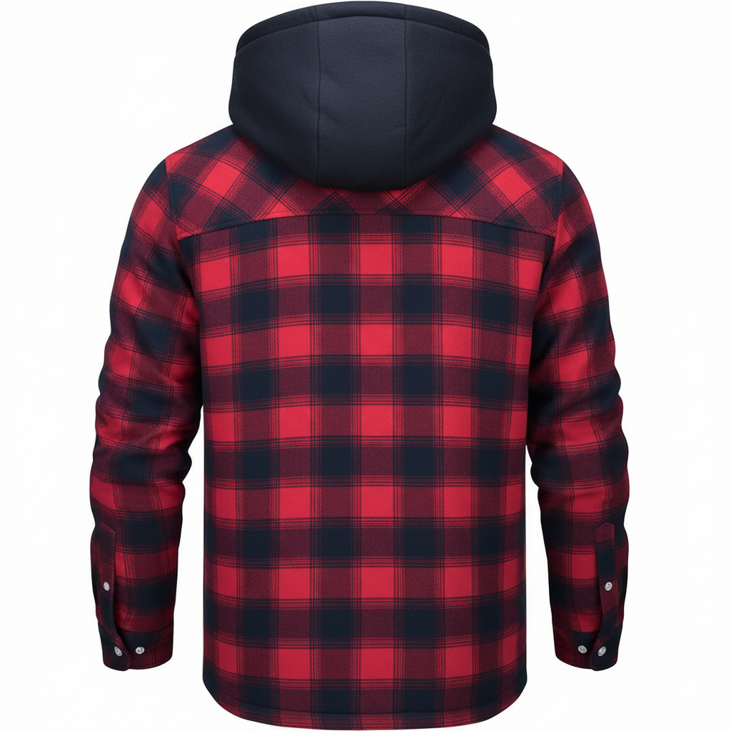 Manteau chaud pour homme en mélange de laine premium